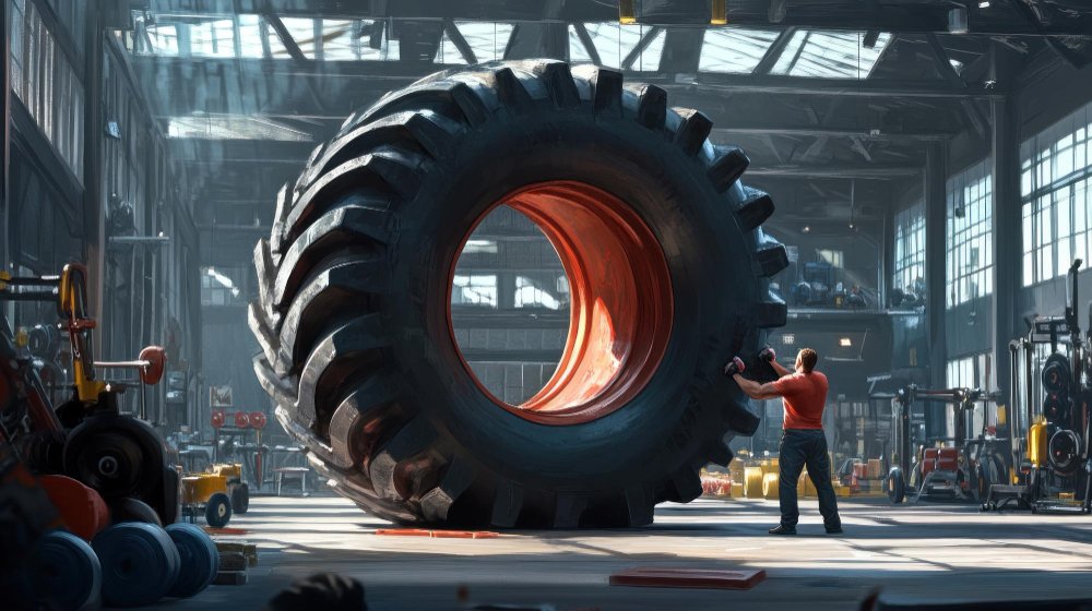 What makes tyre designing a complex art in 3D animation?