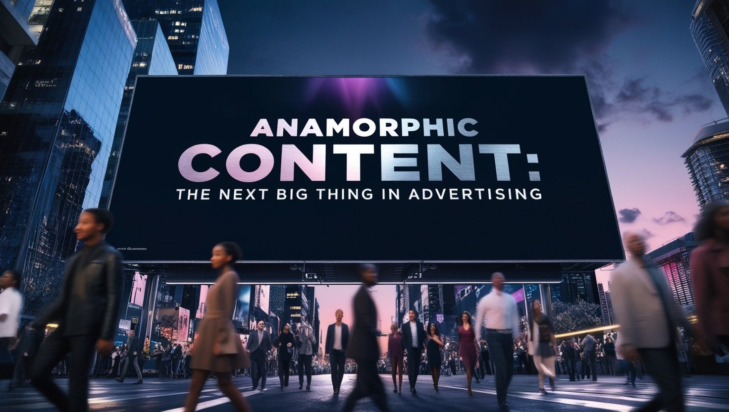 Anamorphic Content: The Next Big Thing in Advertising for 2024