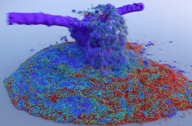 Harnessing Houdini’s MPM Solver for Realistic Snow and Sand Simulations