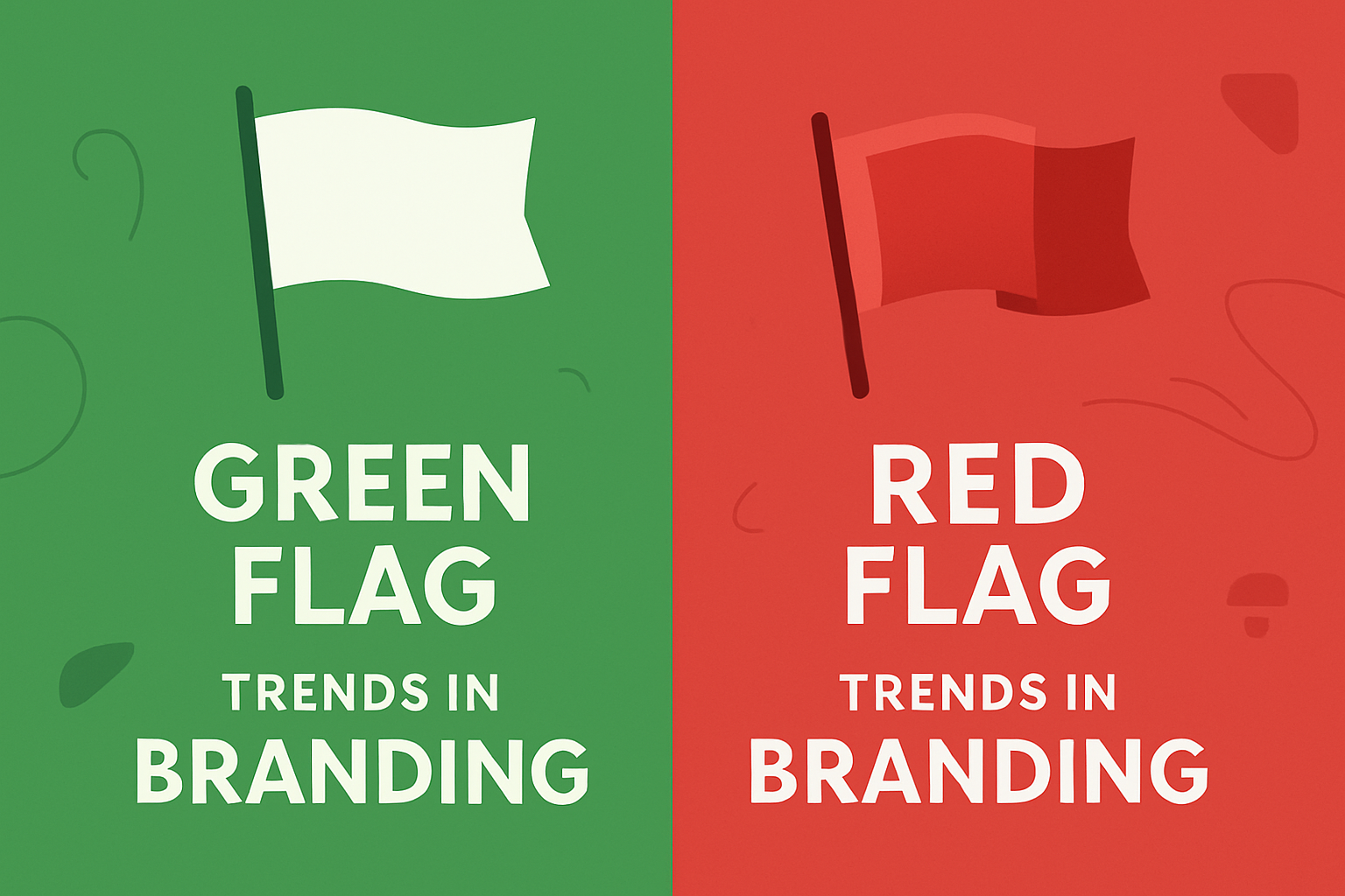 The Red Flag & Green Flag Trends in Branding
